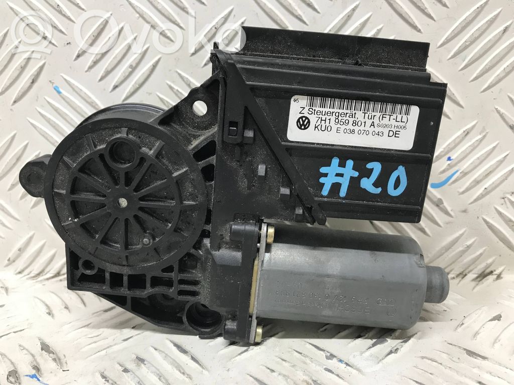 Volkswagen Multivan T5 Silnik regulatora szyby drzwi przednich 