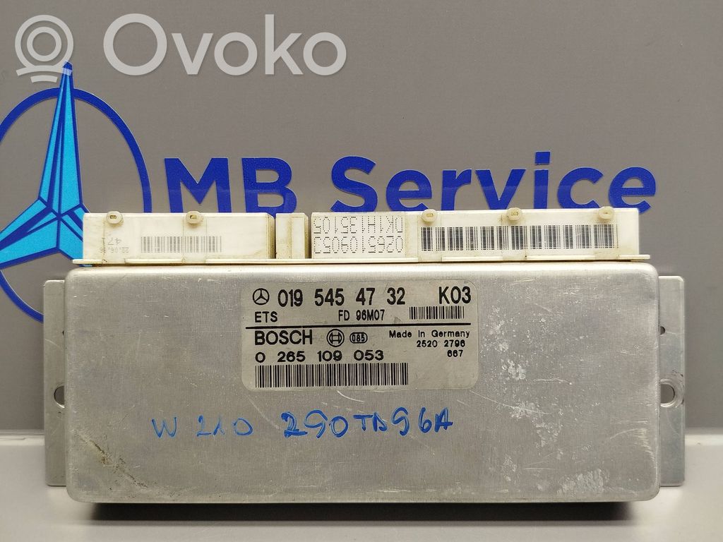 Engine control unit/module   C9060199Z0,0195454732,0265109053