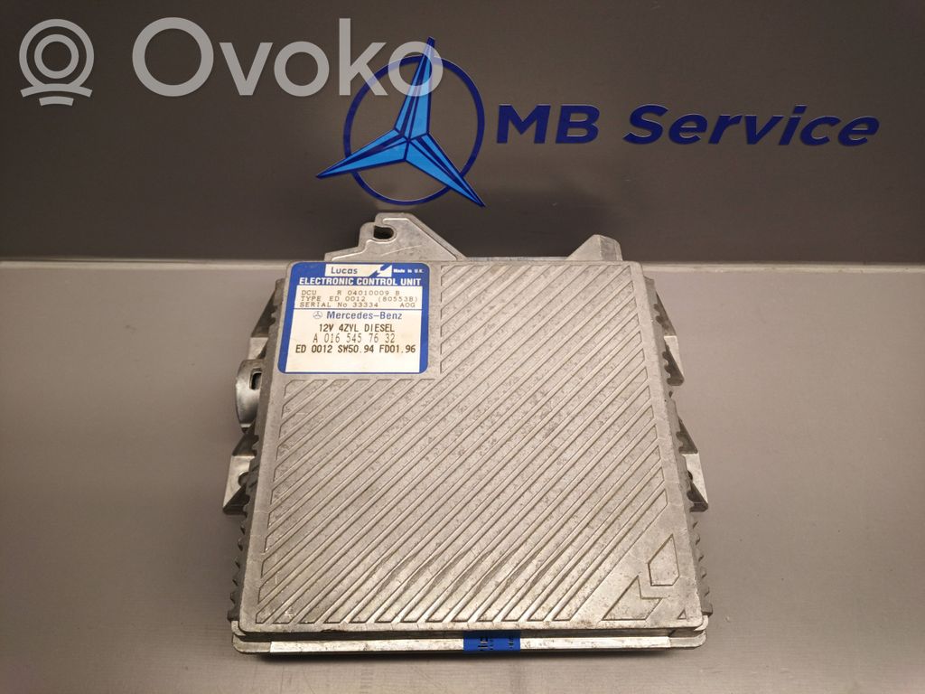 Engine control unit/module   A0165457632,80553B,04010009B
