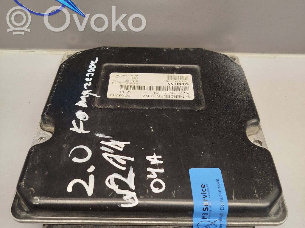 Mercedes-Benz E W211 Sterownik / Moduł ECU 
