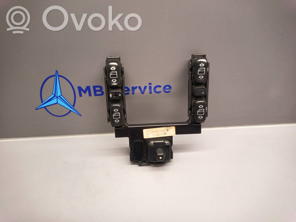 Mercedes-Benz E W210 Comutator comandă geamuri electrice 