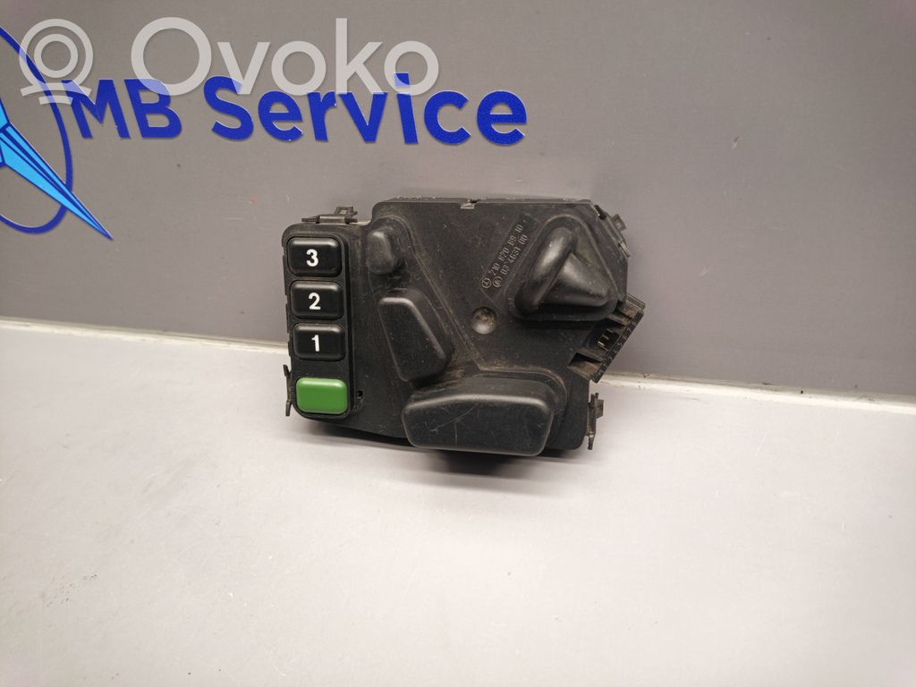 Mercedes-Benz E W210 Interruptor de control del asiento 
