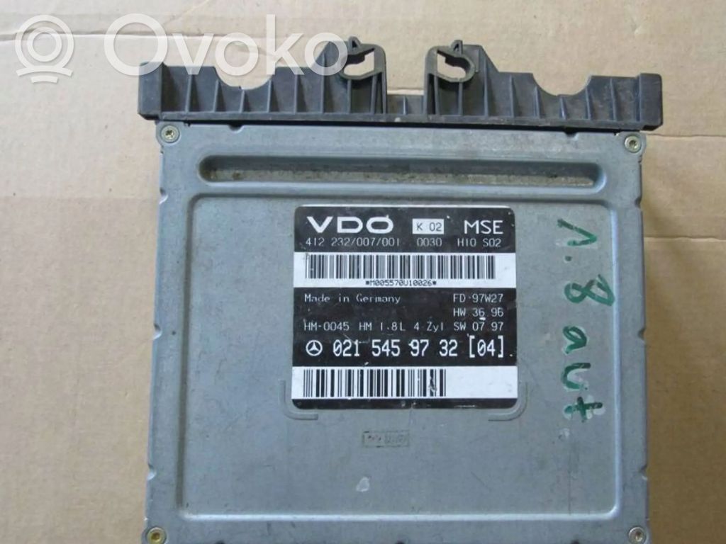Mercedes-Benz C W202 Engine control unit/module 