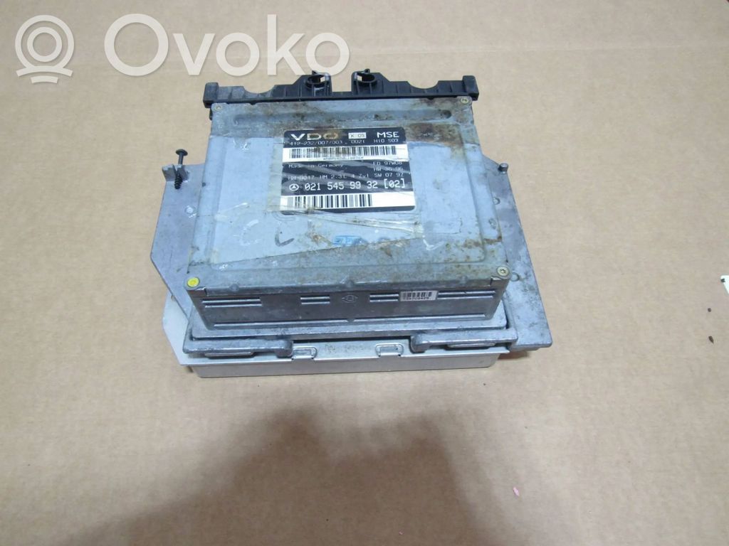 Mercedes-Benz E W210 Sterownik / Moduł ECU 