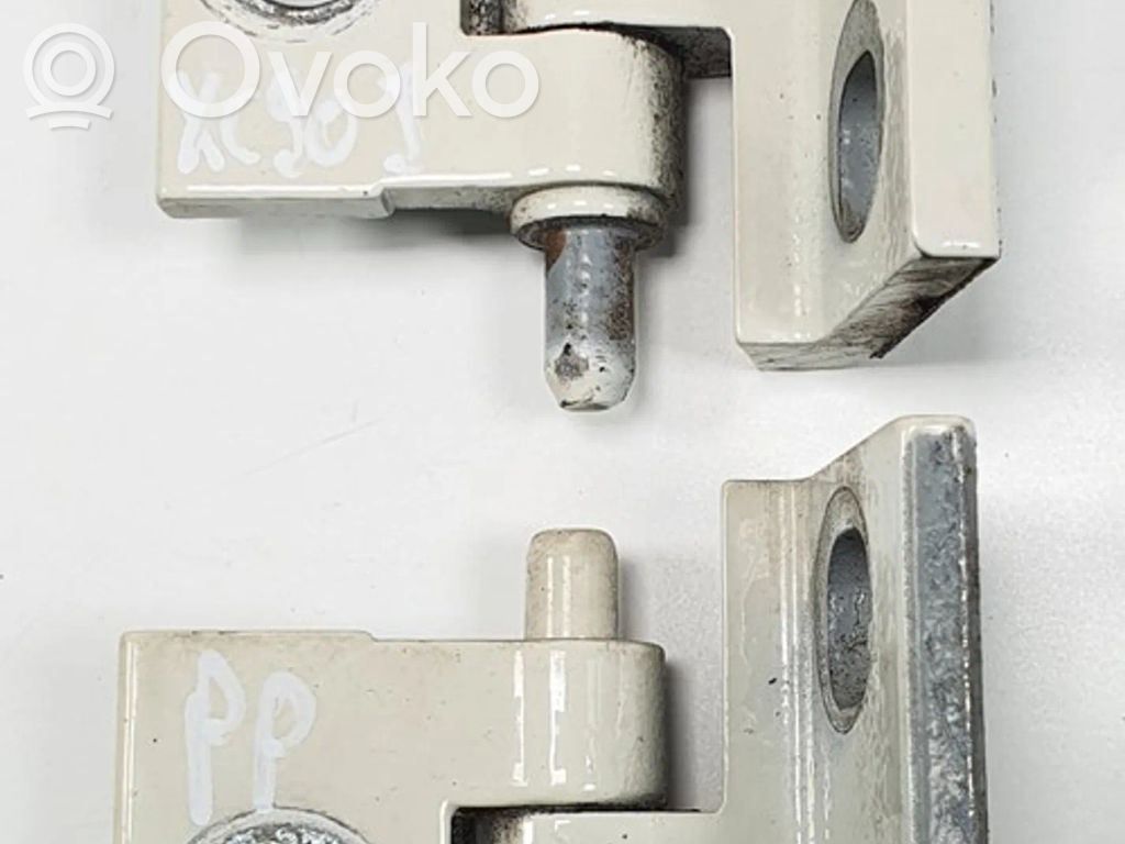 Front door hinge set