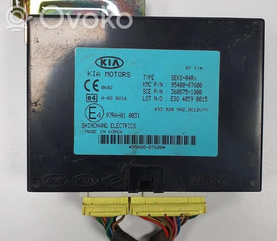 KIA Picanto Comfort/convenience module 