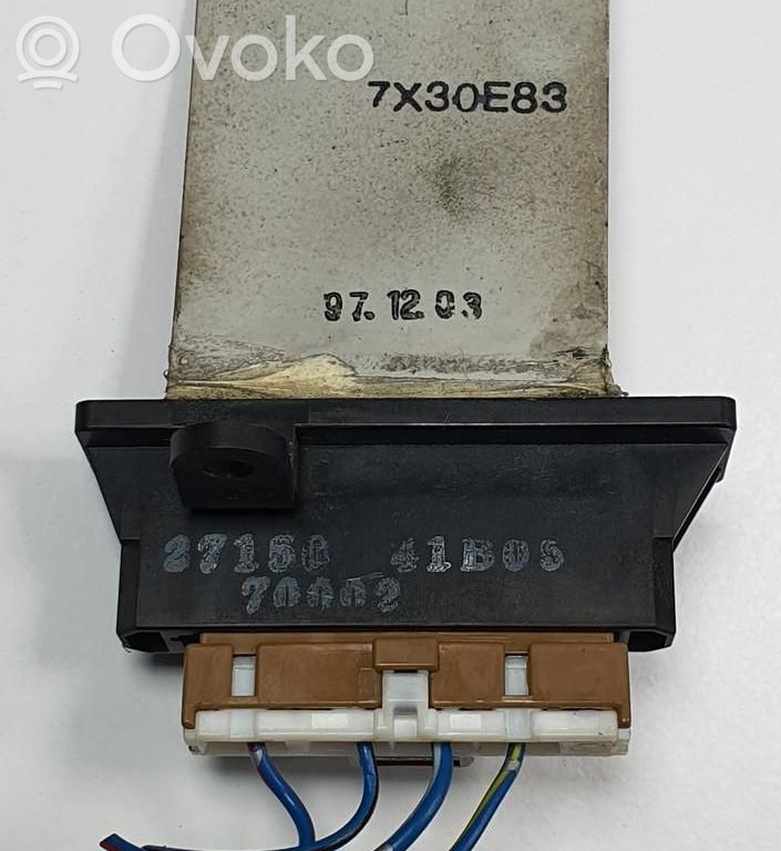 Nissan Micra Rezystor / Opornik dmuchawy nawiewu 