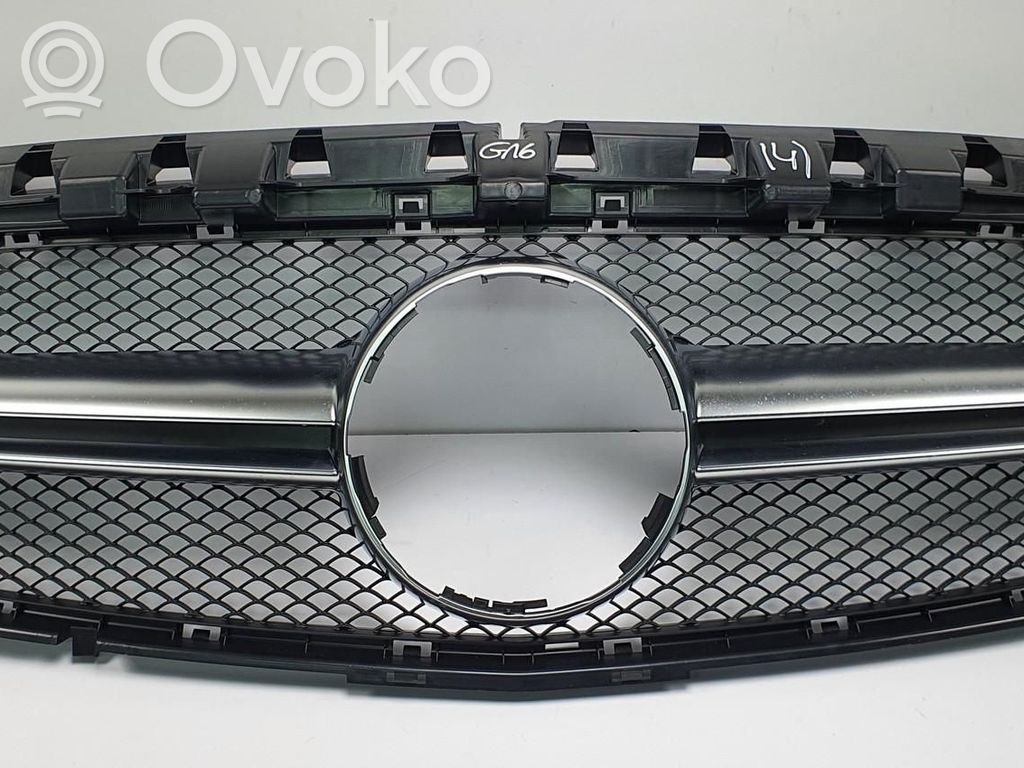 Mercedes-Benz E AMG W210 Grille calandre supérieure de pare-chocs avant 