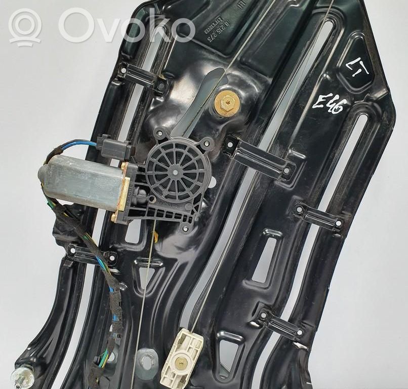 BMW 3 E46 Alzacristalli della portiera posteriore con motorino 