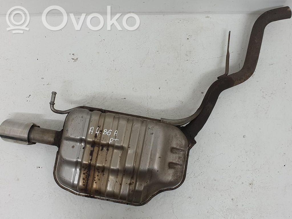 Audi A4 S4 B6 8E 8H Takavaimennin pakoputki