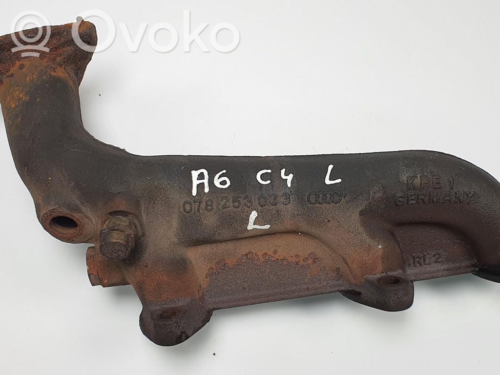 Audi A6 S6 C4 4A Galerie evacuare 