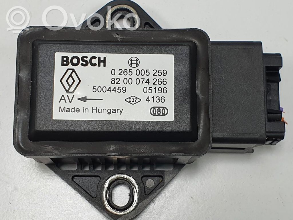 Renault Megane II Sensore di imbardata accelerazione ESP