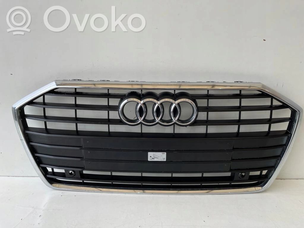 Audi A6 S6 C8 4K Etupuskurin ylempi jäähdytinsäleikkö 