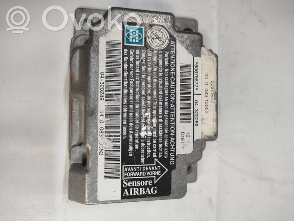 Alfa Romeo 166 Airbag control unit/module 