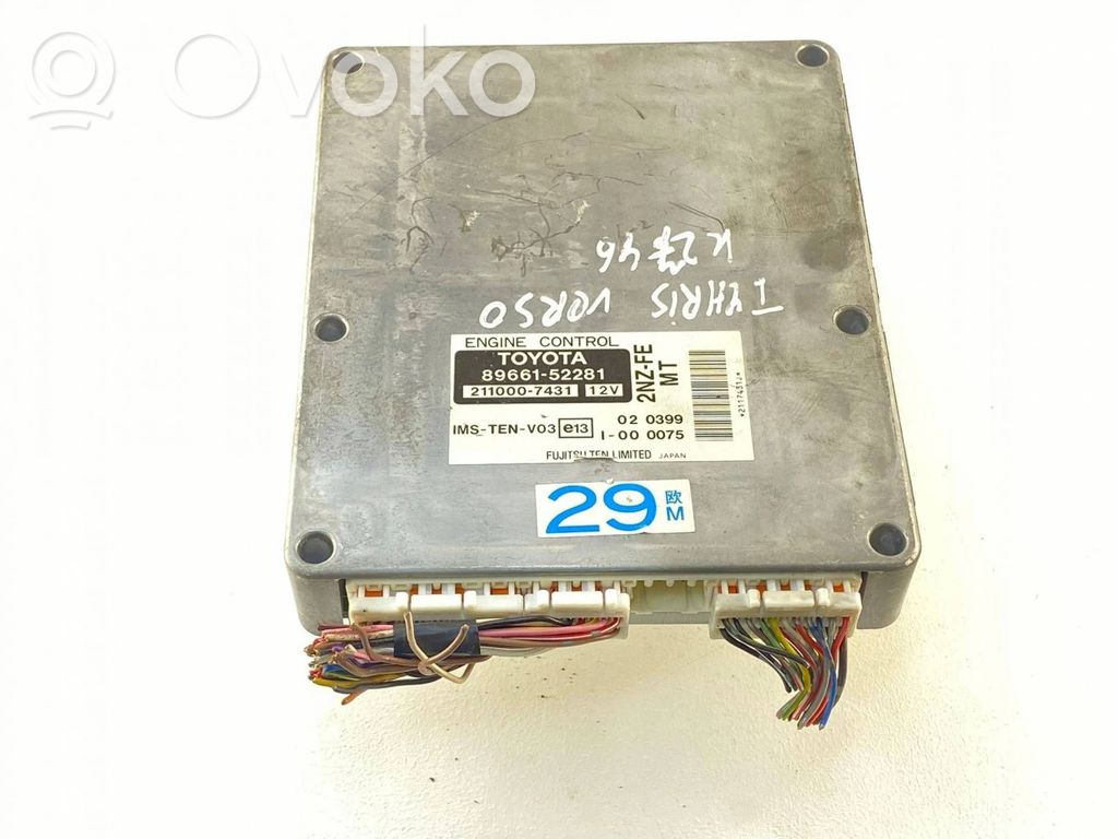 Komputer / Sterownik ECU silnika   2110007431,8966152281