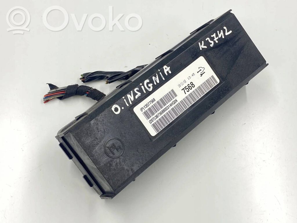 Opel Insignia A Air conditioner control unit module 