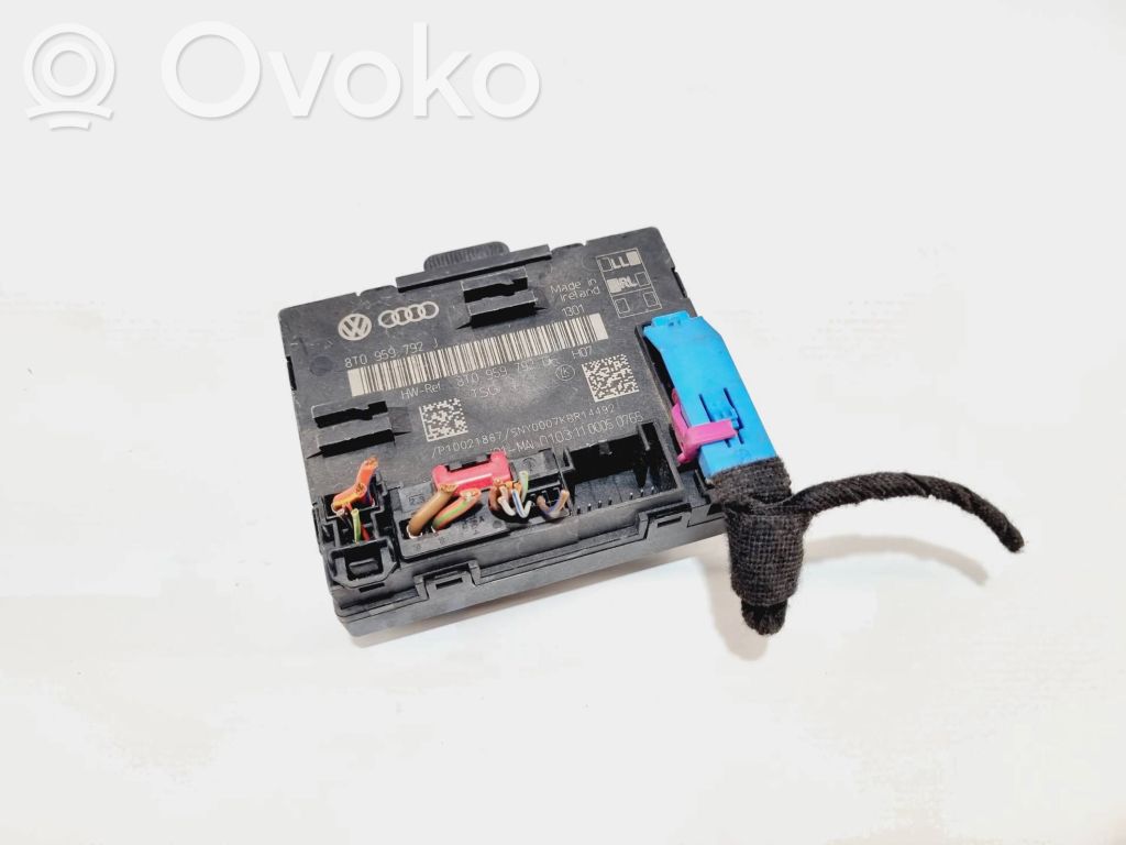 Audi A5 Sportback 8TA Door control unit/module 