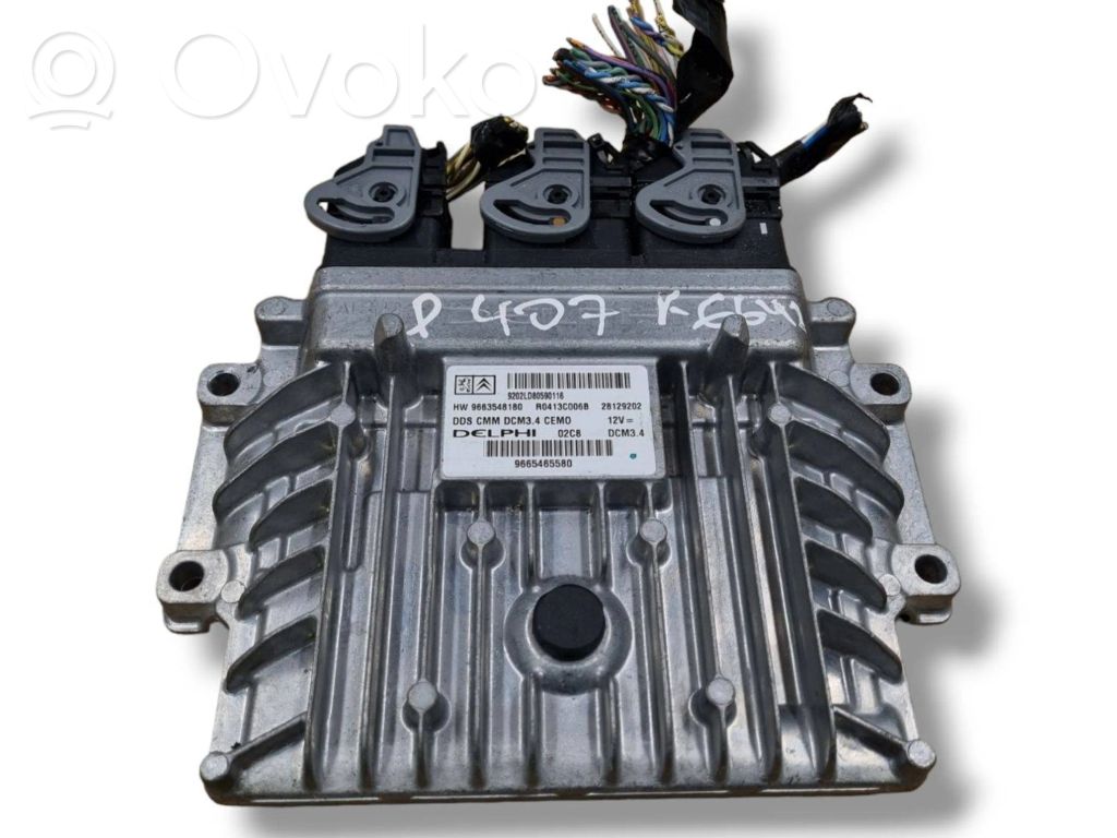 Peugeot 407 Engine control unit/module ECU 
