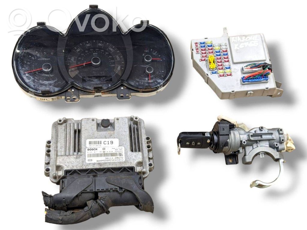 KIA Soul Engine ECU kit and lock set 