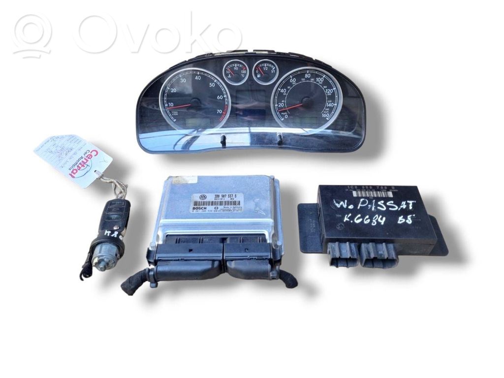 Volkswagen PASSAT B5.5 Engine ECU kit and lock set 