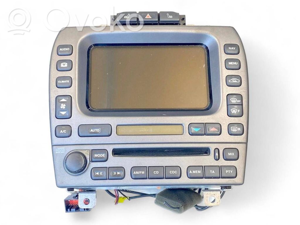 Jaguar X-Type Panel / Radioodtwarzacz CD/DVD/GPS 