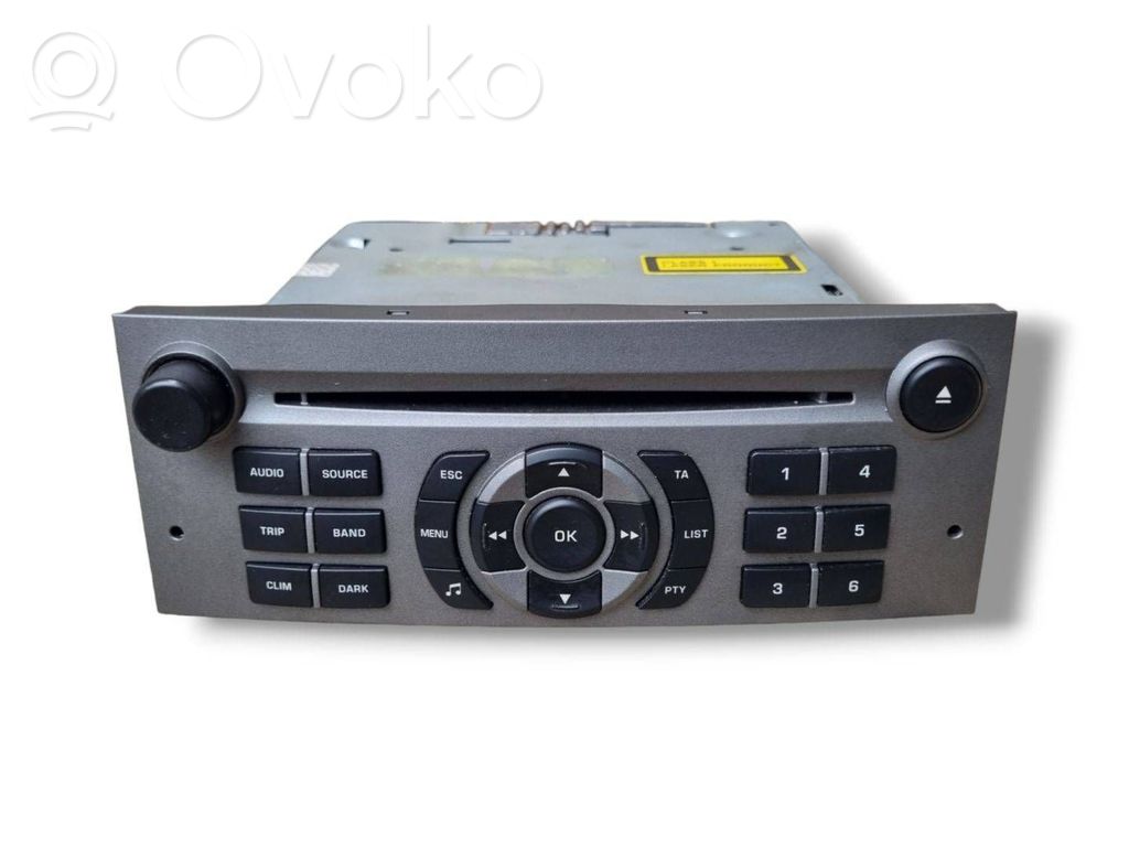 Peugeot 407 Radio/CD/DVD/GPS head unit 
