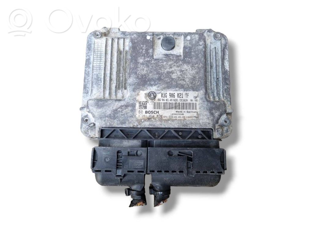Engine control unit/module ECU   0281014714,03G906021TF
