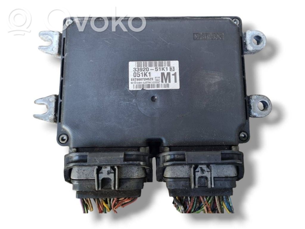 Opel Agila B Engine control unit/module ECU 