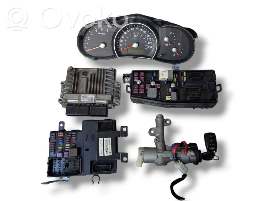 KIA Carnival Komputer / Sterownik ECU i komplet kluczy 
