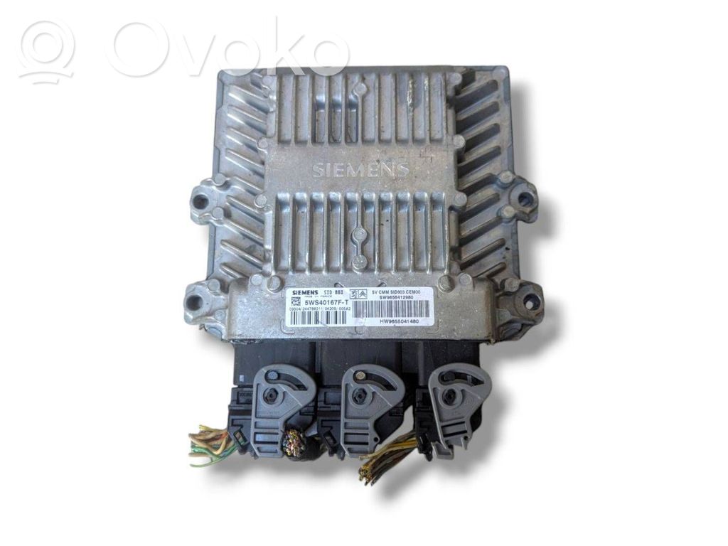 Peugeot 407 Engine control unit/module ECU 