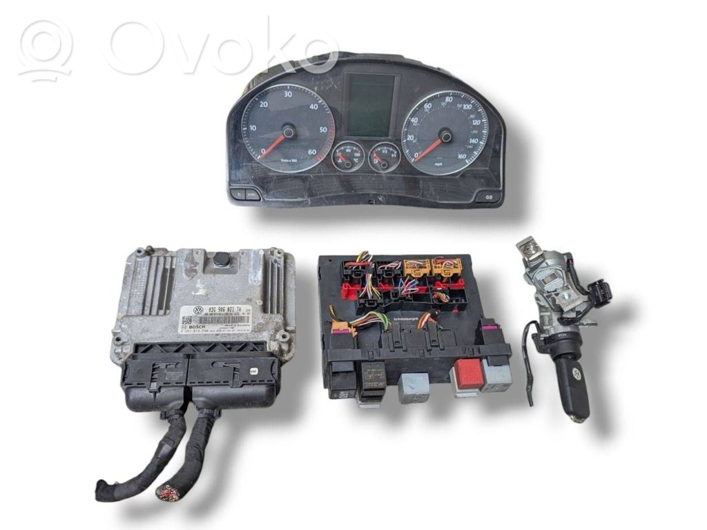 Engine ECU kit and lock set   0281014590,03G906021TA