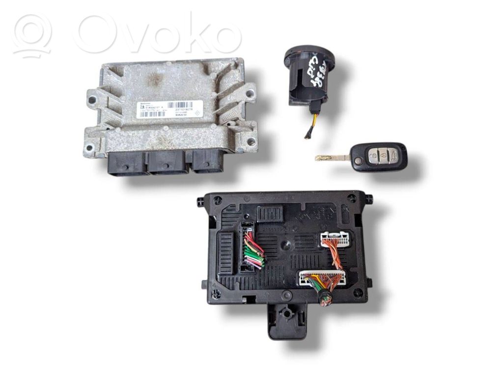 Renault Clio III Engine ECU kit and lock set 
