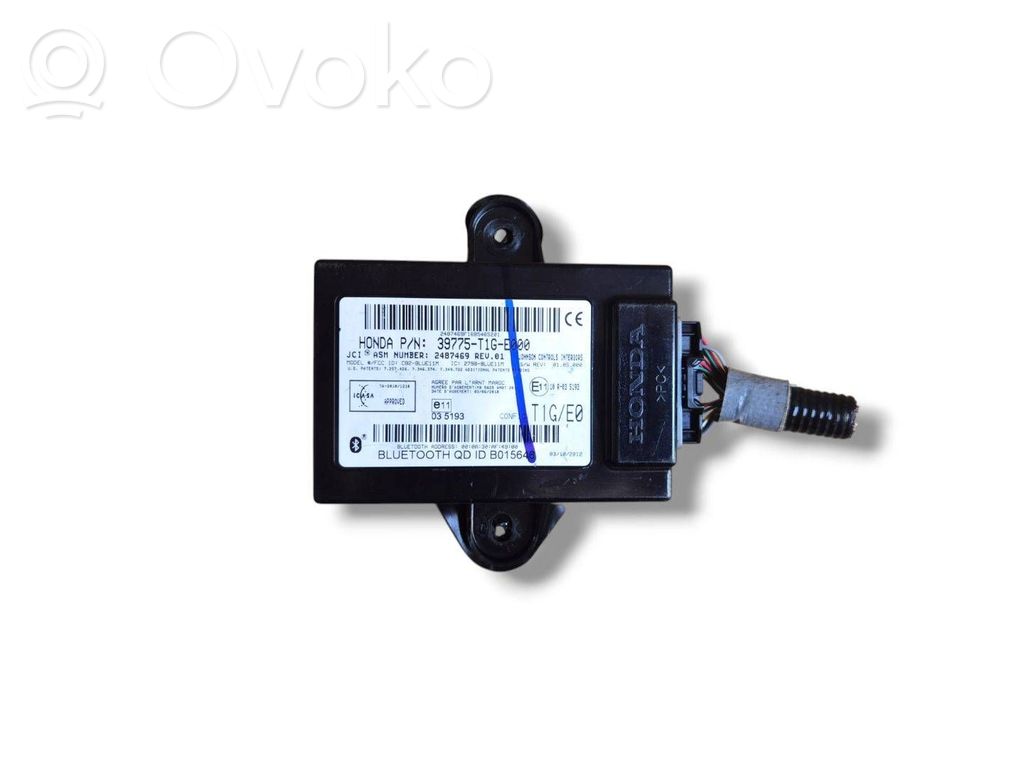 Bluetoothin ohjainlaite/moduuli   39775T1GE000