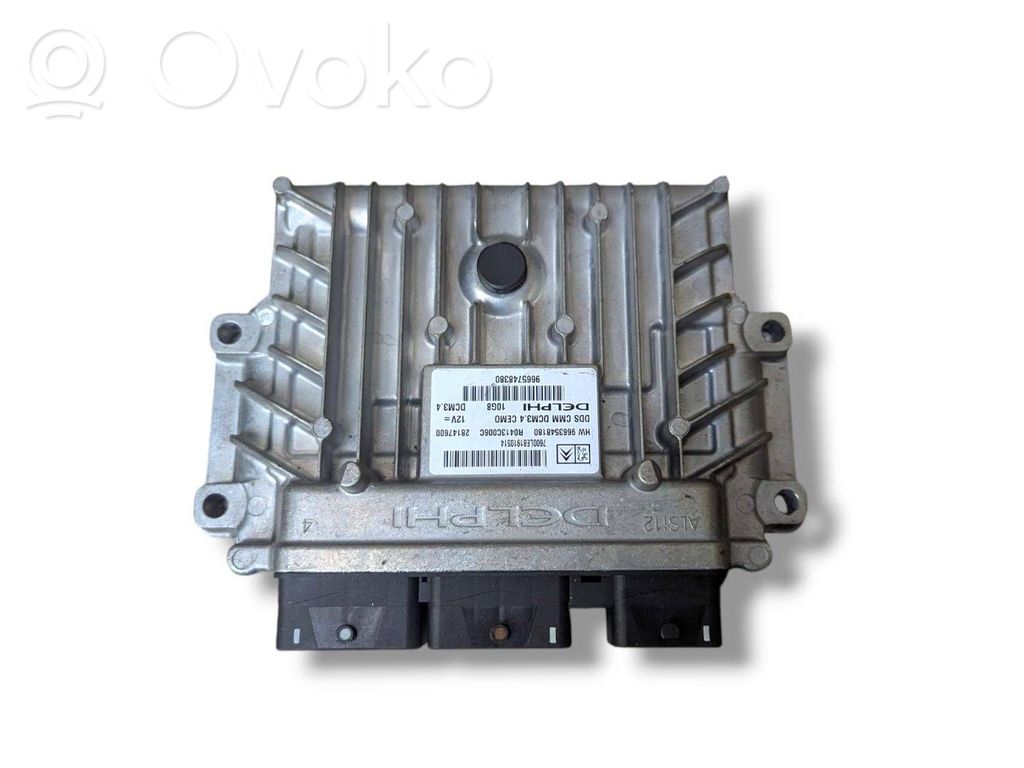Peugeot 407 Unidad de control/módulo ECU del motor 