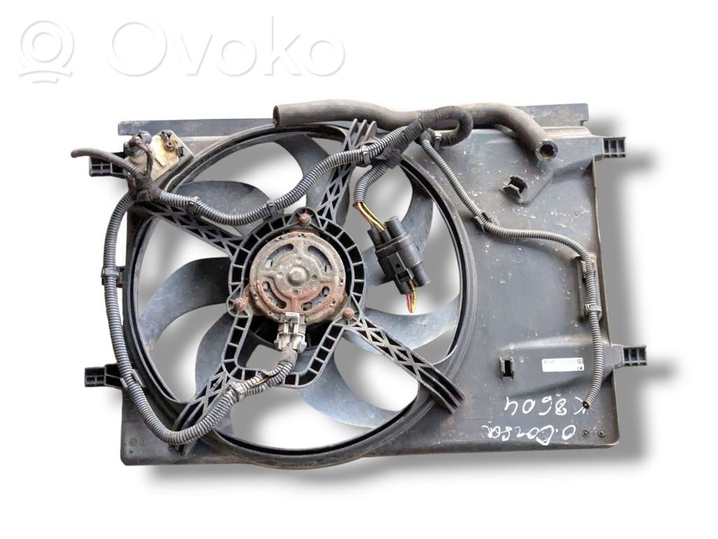 Opel Corsa D Electric radiator cooling fan 