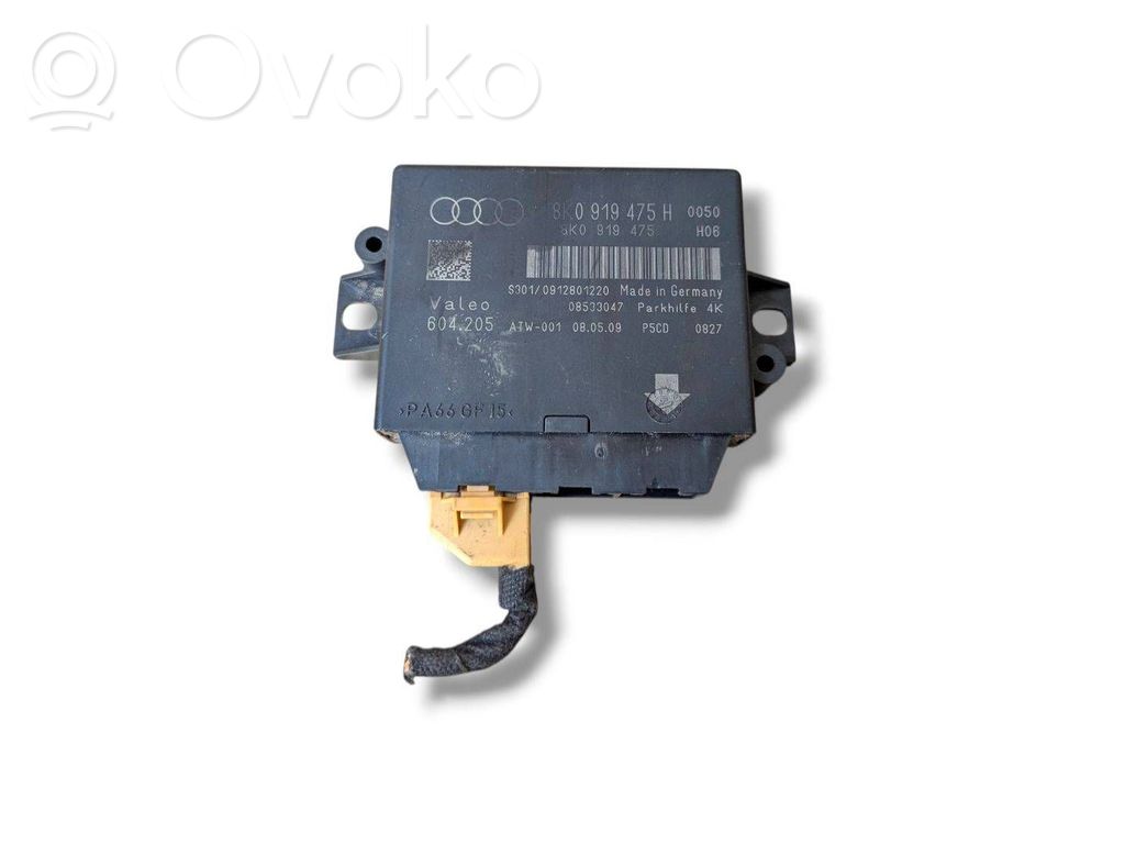 Unidad de control/módulo PDC de aparcamiento   8K0919475H