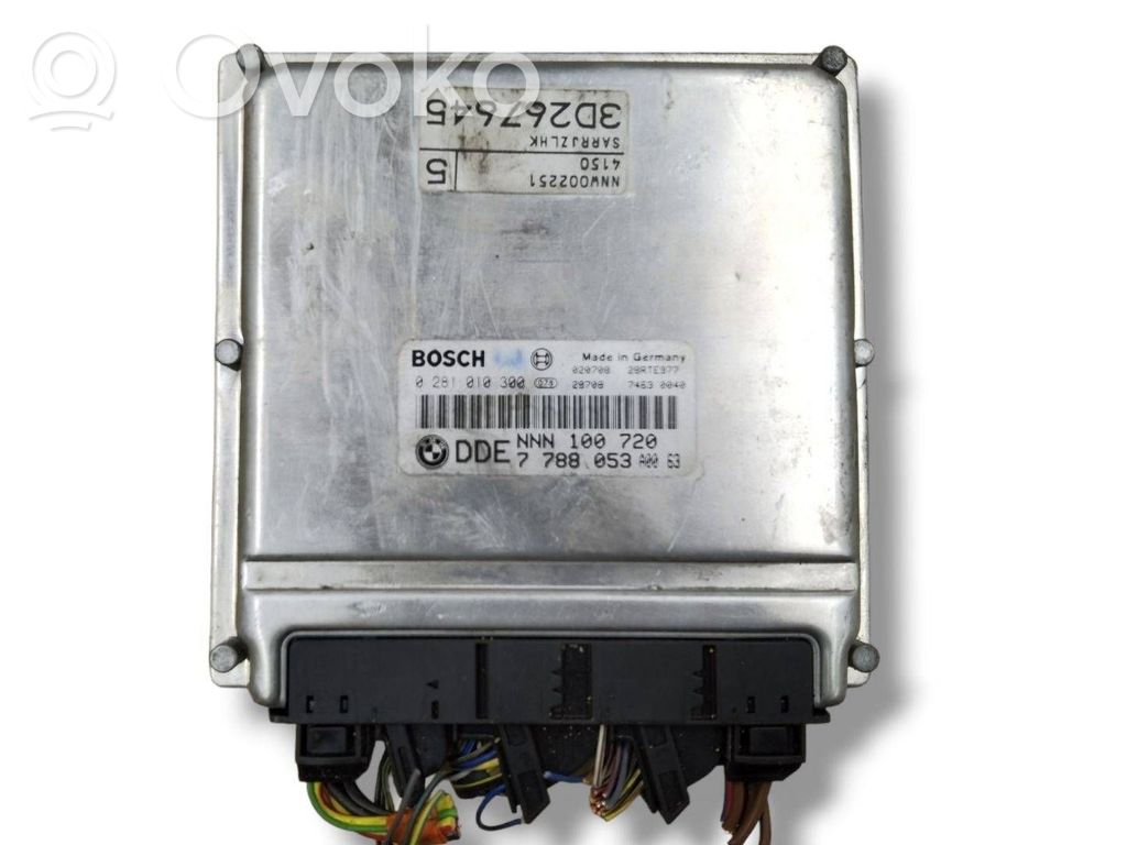 Engine control unit/module ECU   7788053,NNN100720