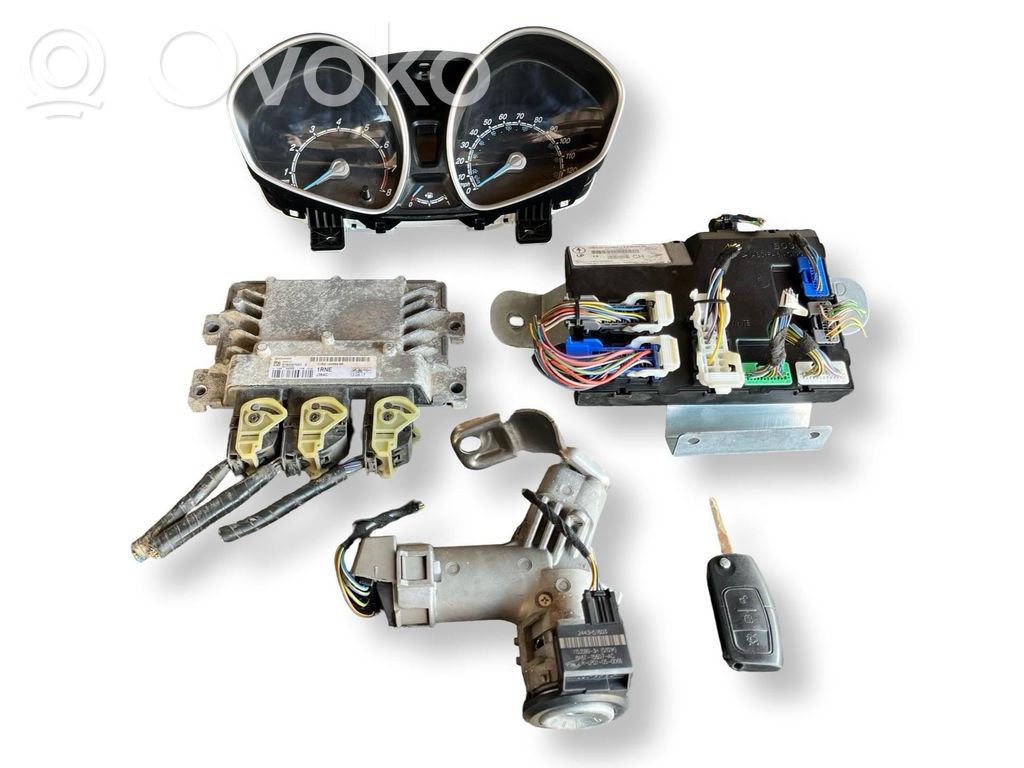 Ford Fiesta Engine ECU kit and lock set 