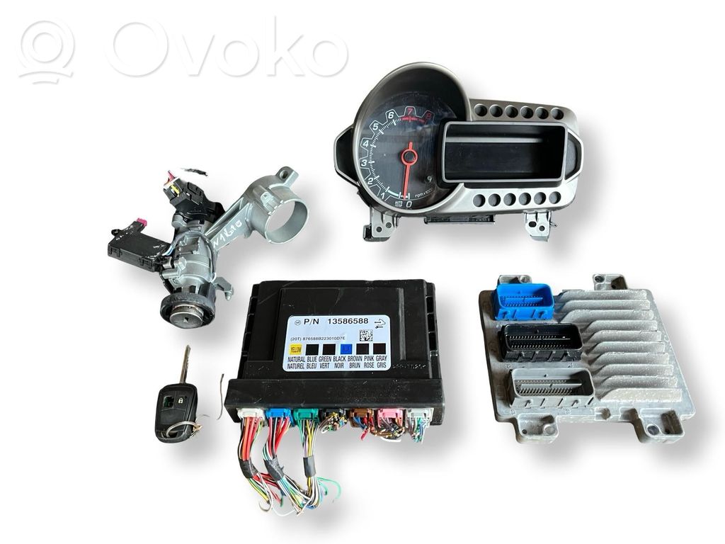 Engine ECU kit and lock set   12655499