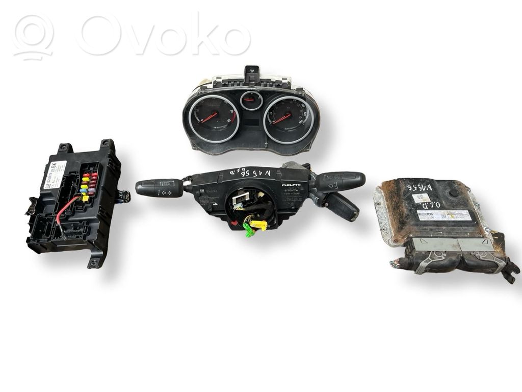Opel Corsa D Engine ECU kit and lock set 