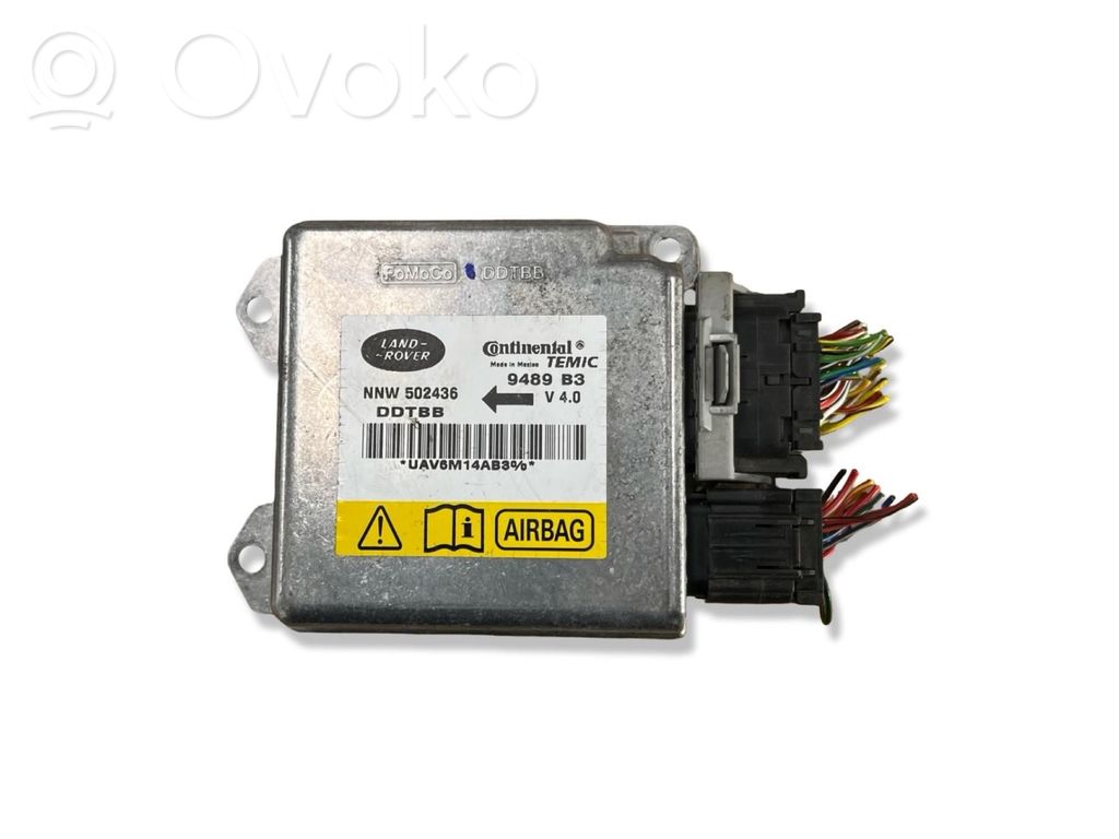 Airbag control unit/module   NNW502436