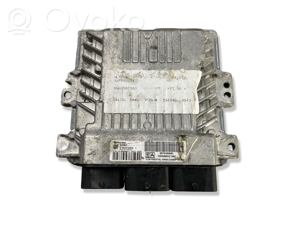 Peugeot 308 Engine control unit/module ECU 