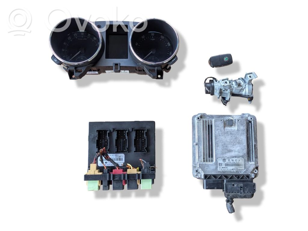 Skoda Yeti (5L) Engine ECU kit and lock set 