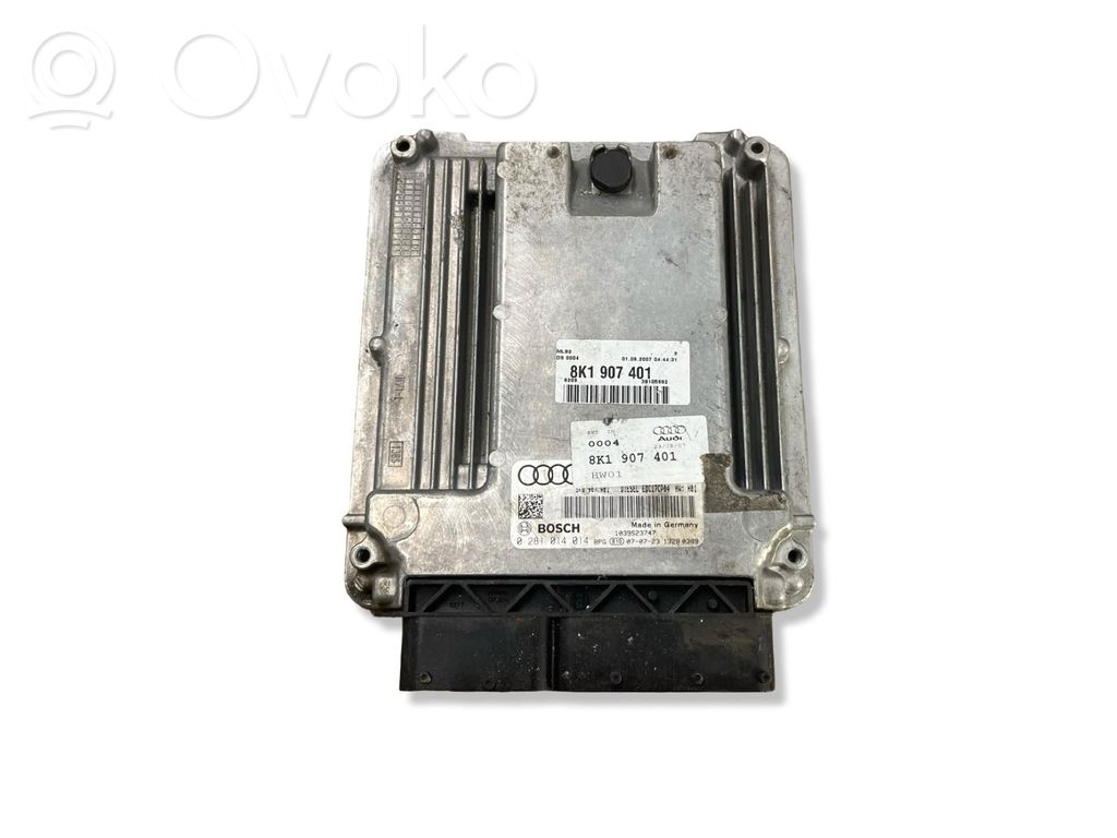 Audi A5 Sportback 8TA Unité de commande, module ECU de moteur 