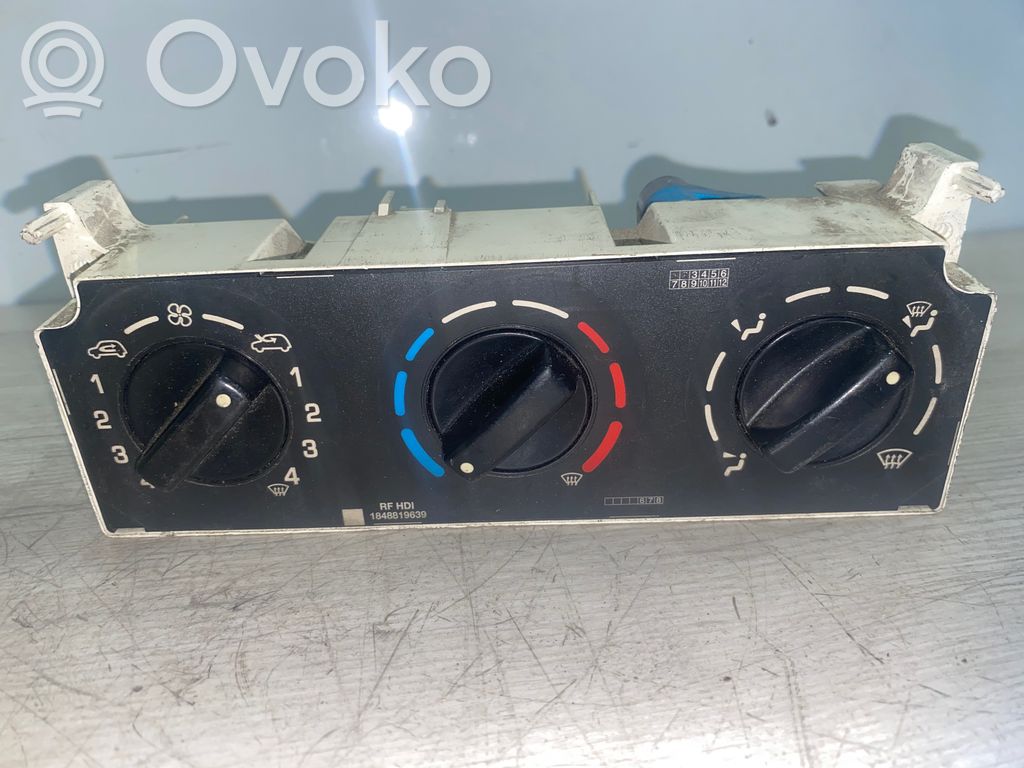 Citroen Berlingo Climate control unit 