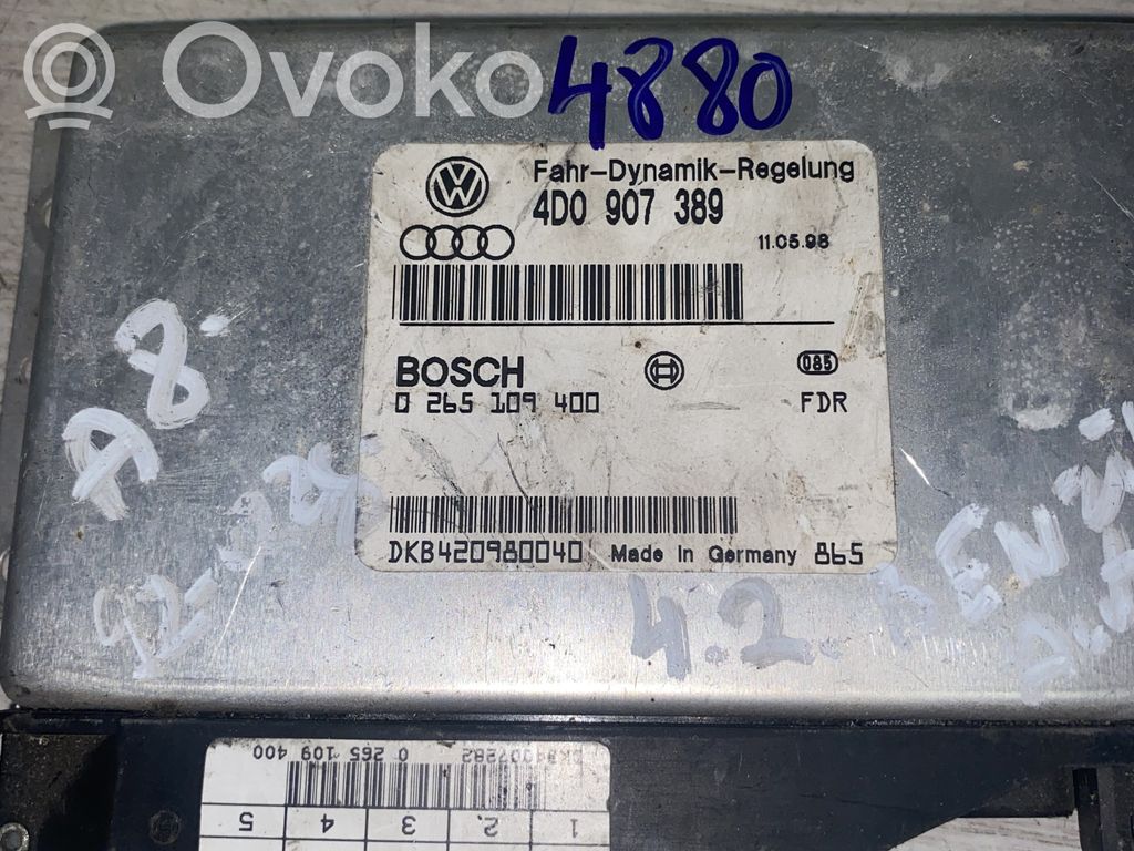 Audi A8 S8 D2 4D ABS control unit/module 