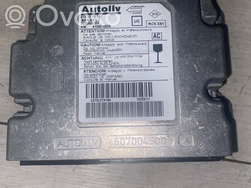 Renault Laguna III Airbag control unit/module 