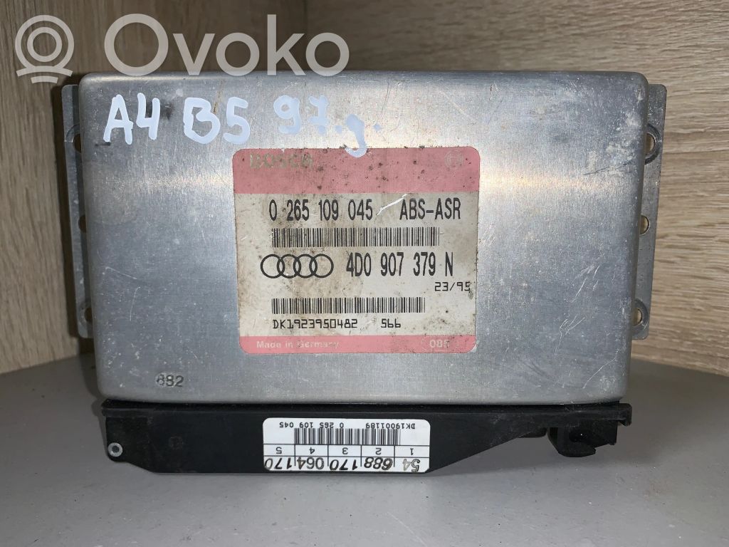 ABS control unit/module   4D0907379N,0265109045,DK1923950482