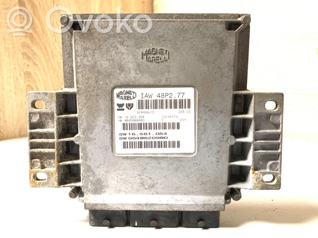 Peugeot 206 Engine control unit/module 