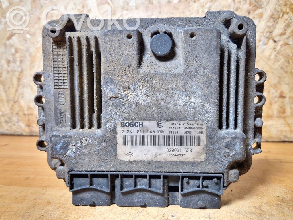 Renault Master II Dzinēja vadības bloks 